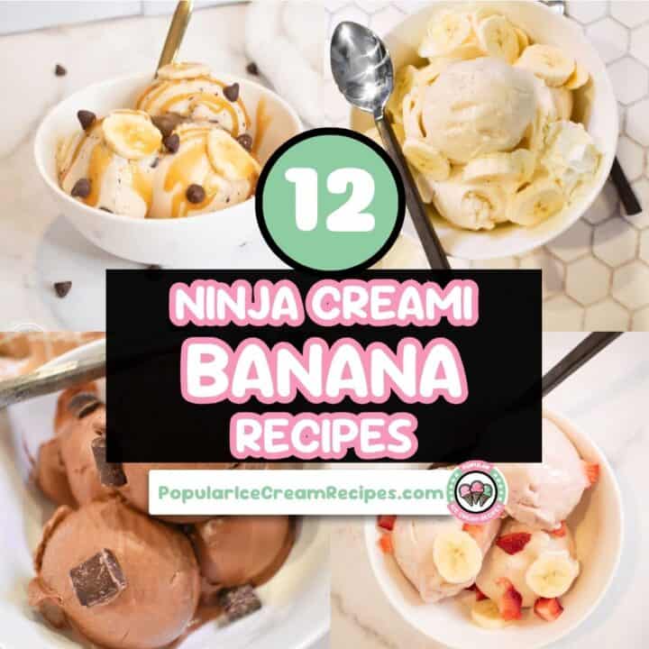 12 Ninja Creami Banana Recipes
