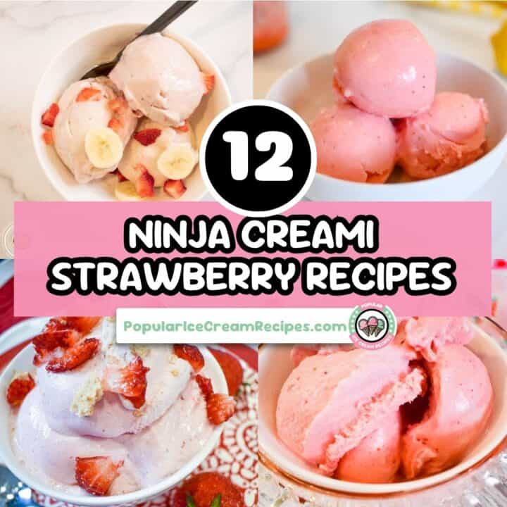 12 Ninja Creami Strawberry Recipes
