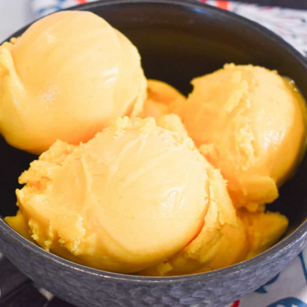 Ninja Creami Mango Sorbet