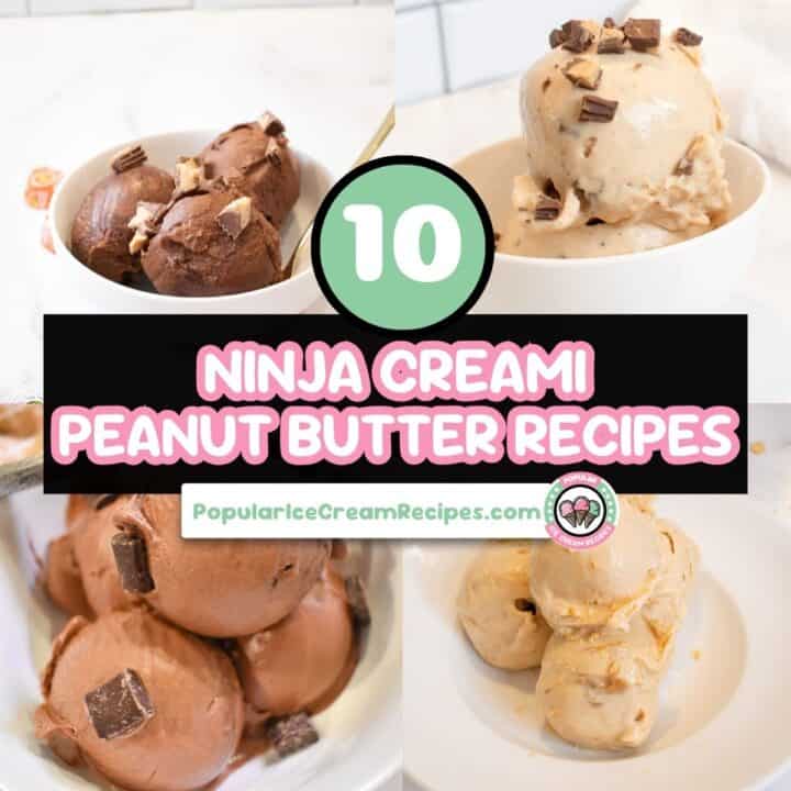 10 Ninja Creami Peanut Butter Recipes