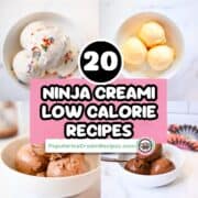 20 Ninja Creami Low Calorie Recipes