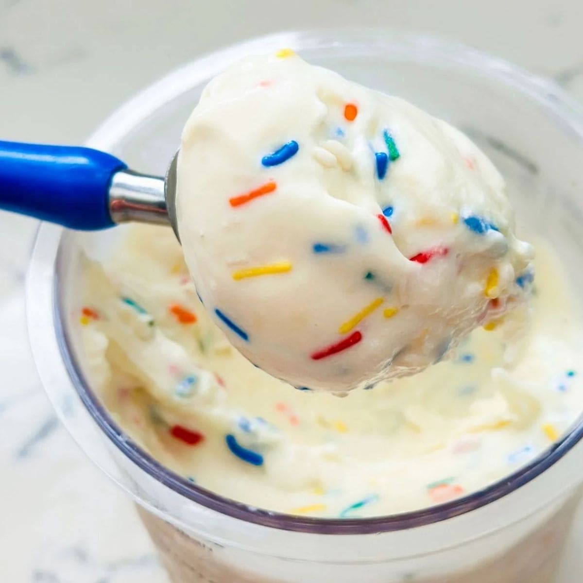 Ninja Creami Birthday Cake Ice Cream Recipe