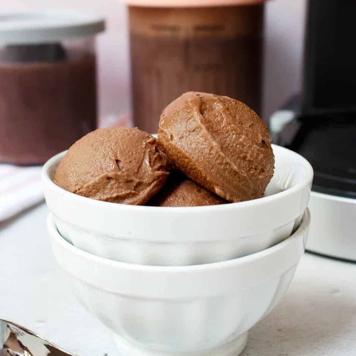 Ninja Creami Chocolate Protein Ice Cream