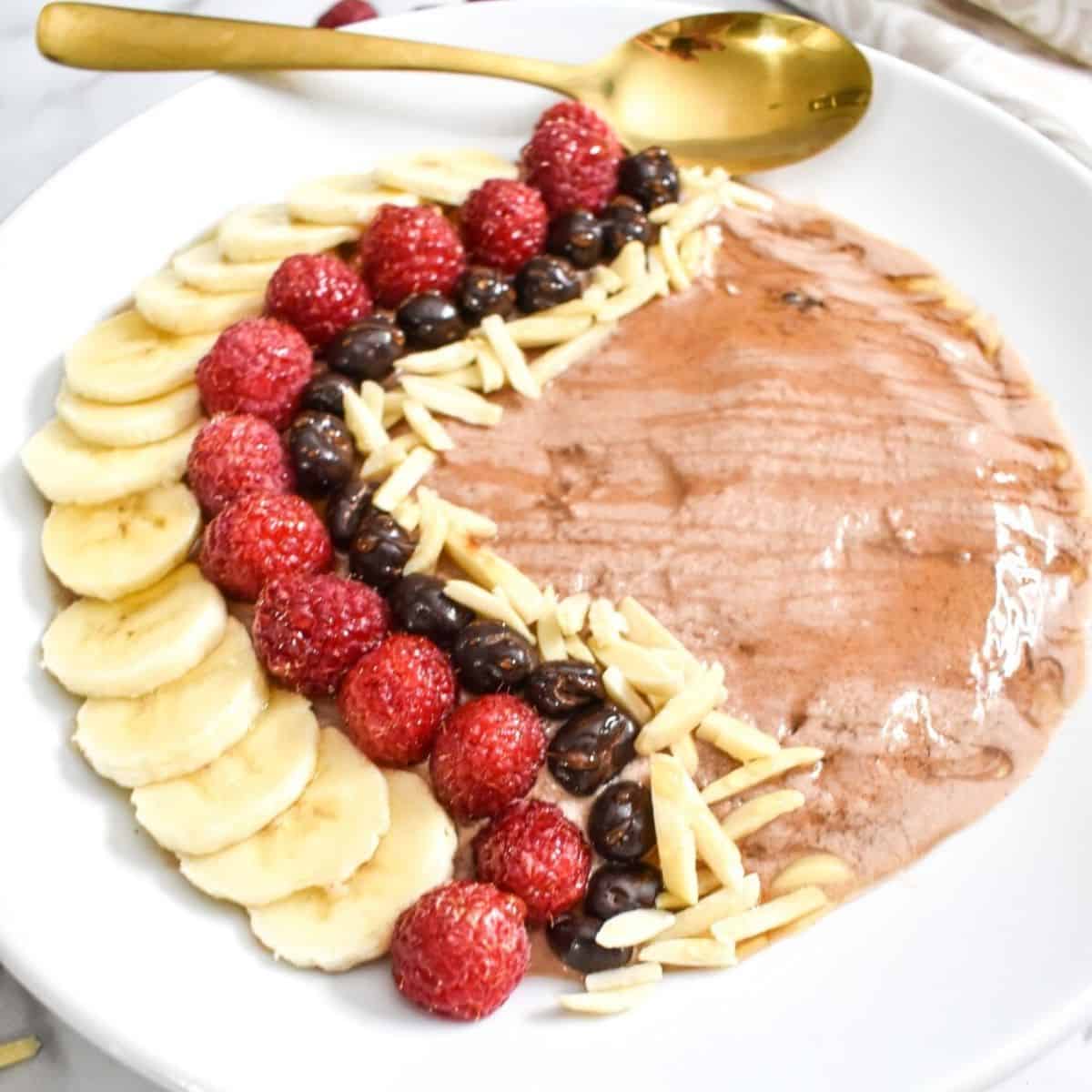 Ninja Creami Coffee Smoothie Bowl