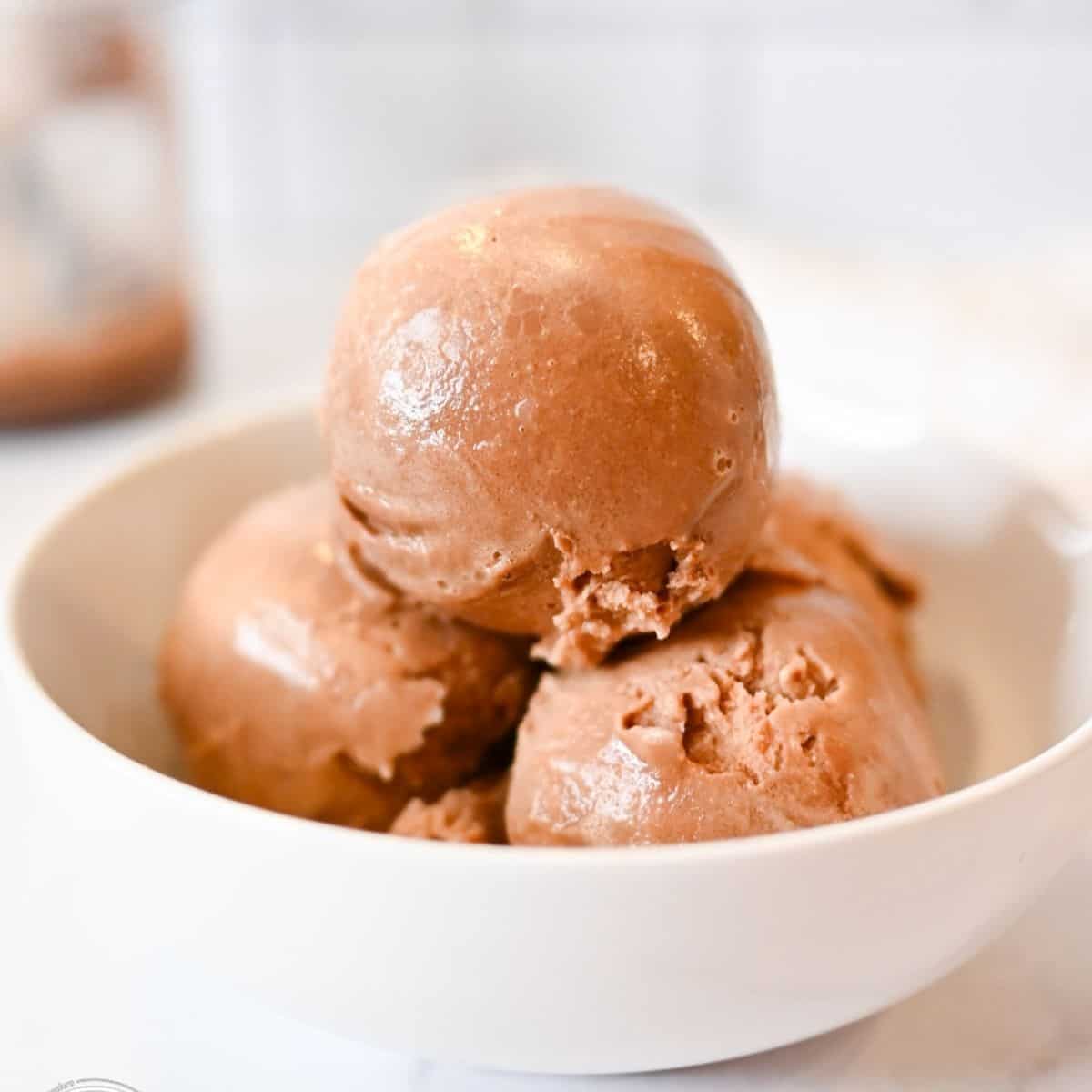 Ninja Creami Low Calorie Chocolate Ice Cream