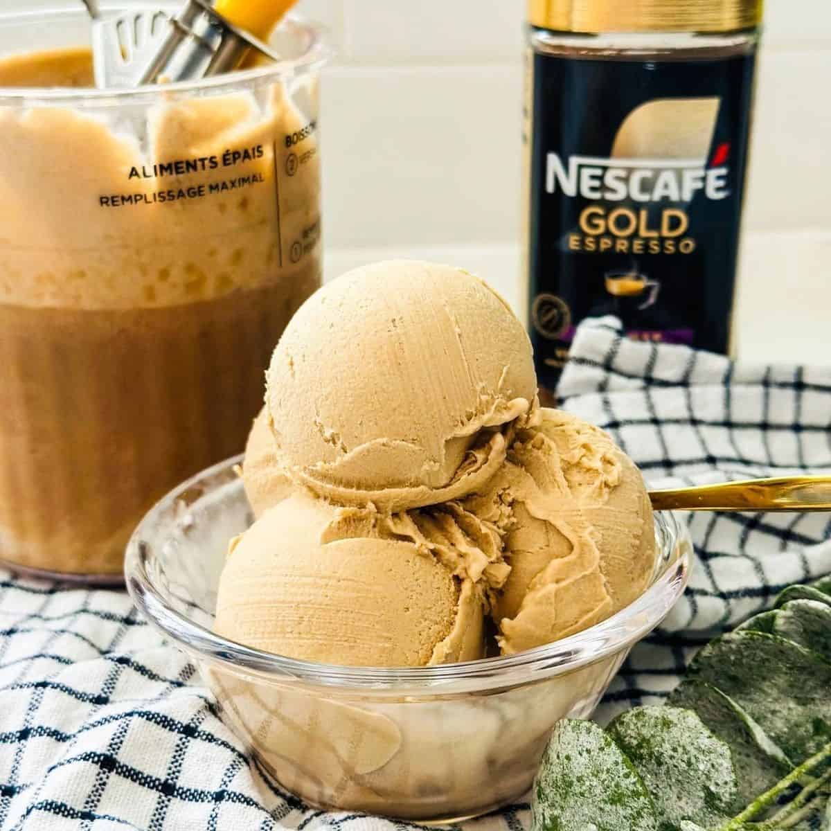 Ninja Creami Maple Coffee Ice cream Recipe