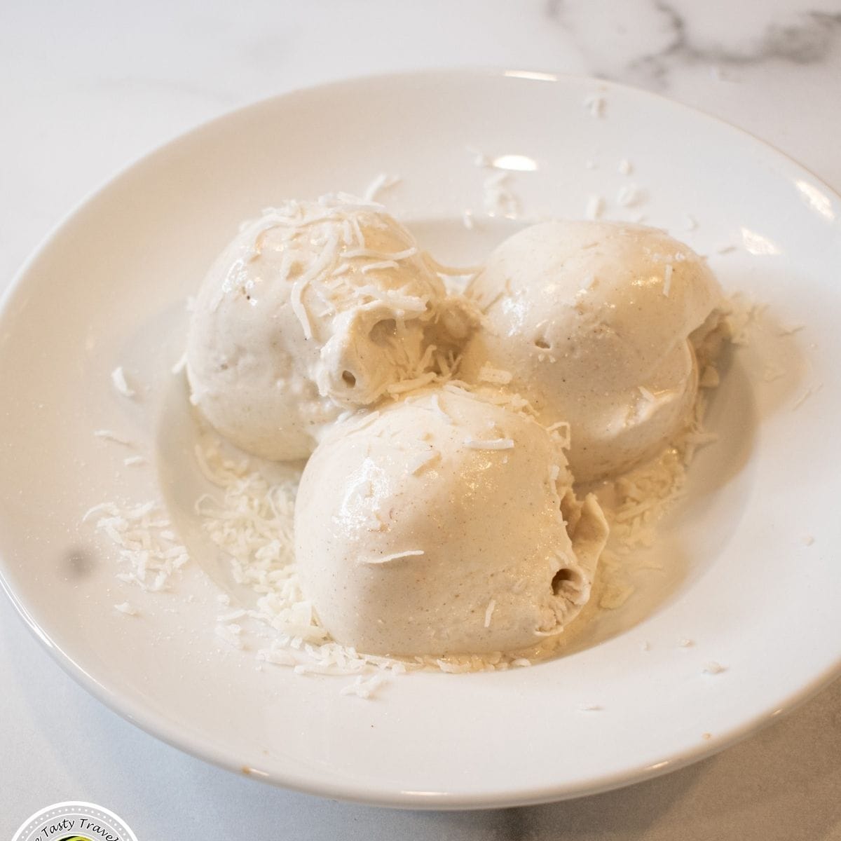 Ninja Creami Pina Colada Sorbet (Dairy Free)