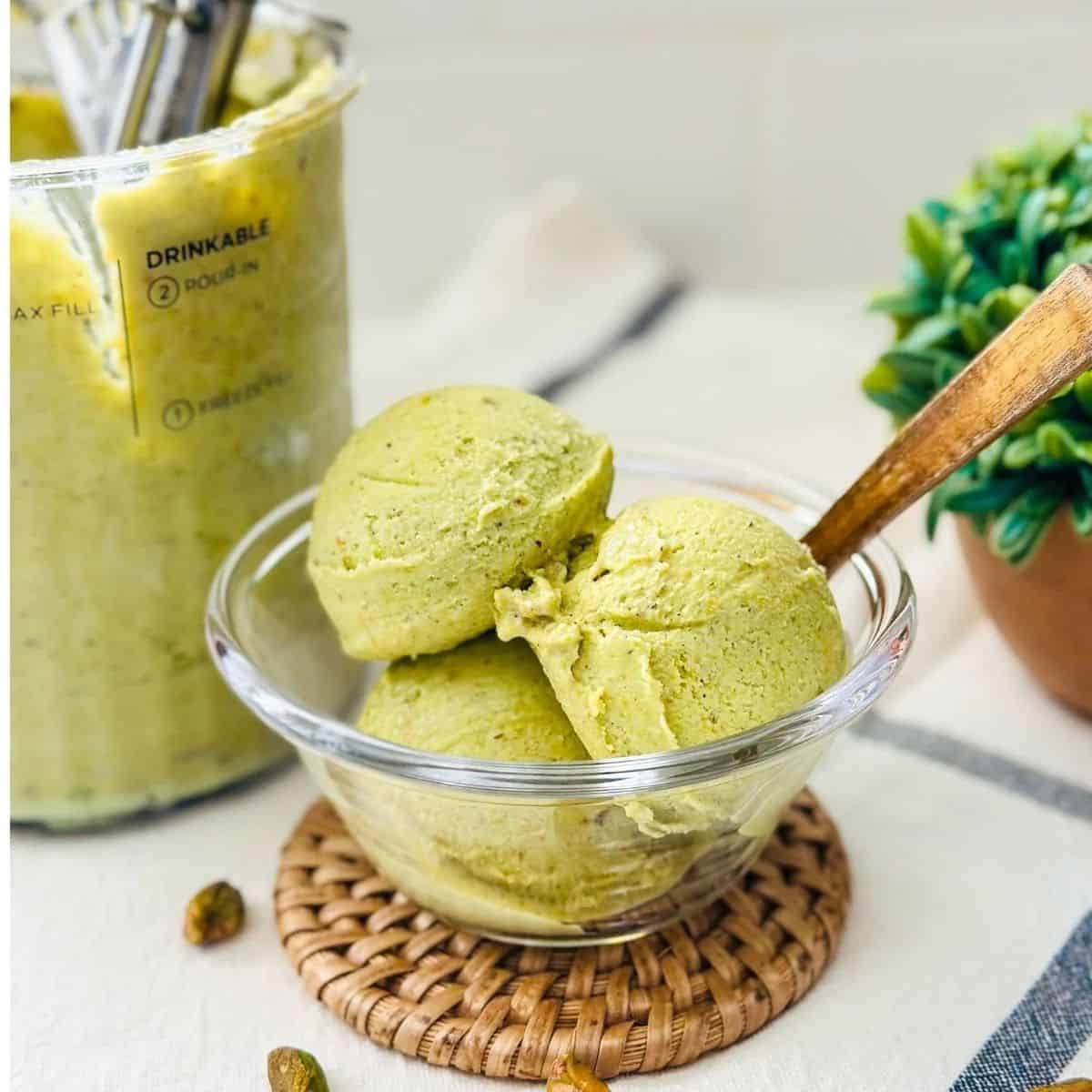 Ninja Creami Pistachio Ice Cream Recipe