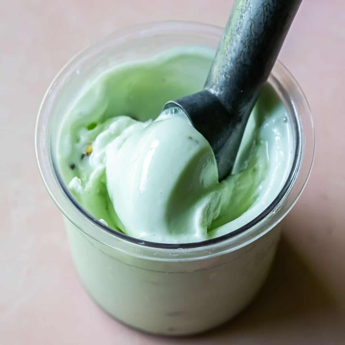Ninja Creami Pistachio Protein Ice Cream