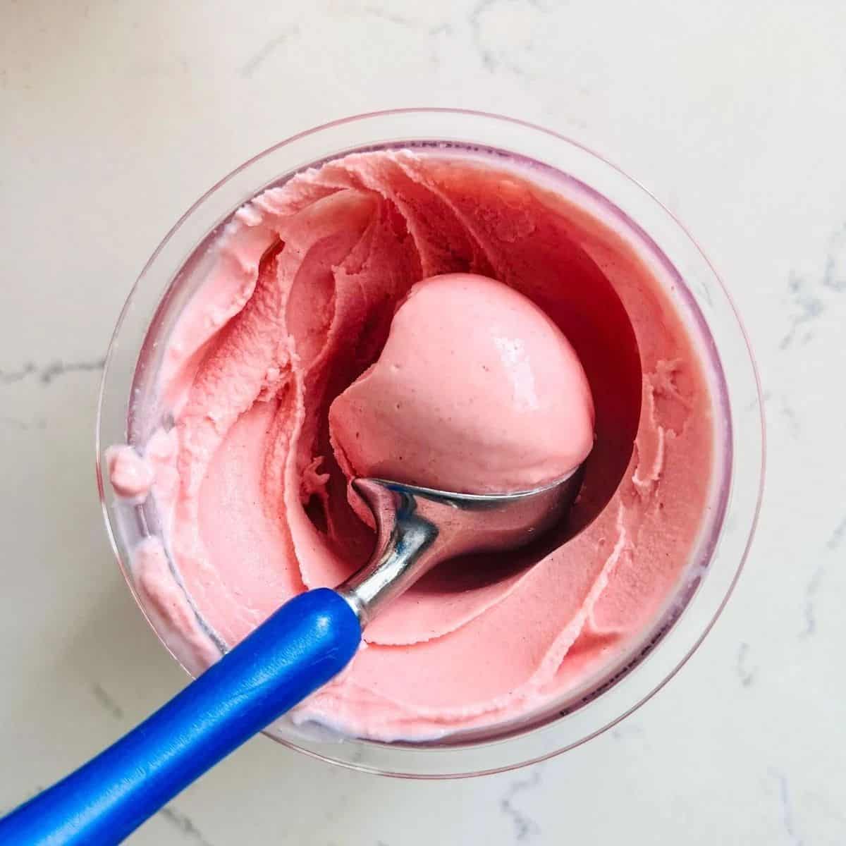 Ninja Creami Rose Ice Cream Recipe