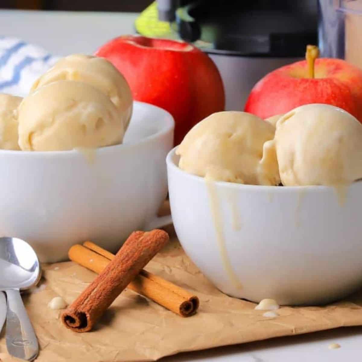 Sugar Free Apple Cinnamon Ice Cream (Ninja Creami)