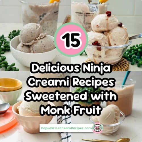 15 delicious ninja creami recipes sweetened with monk fruit