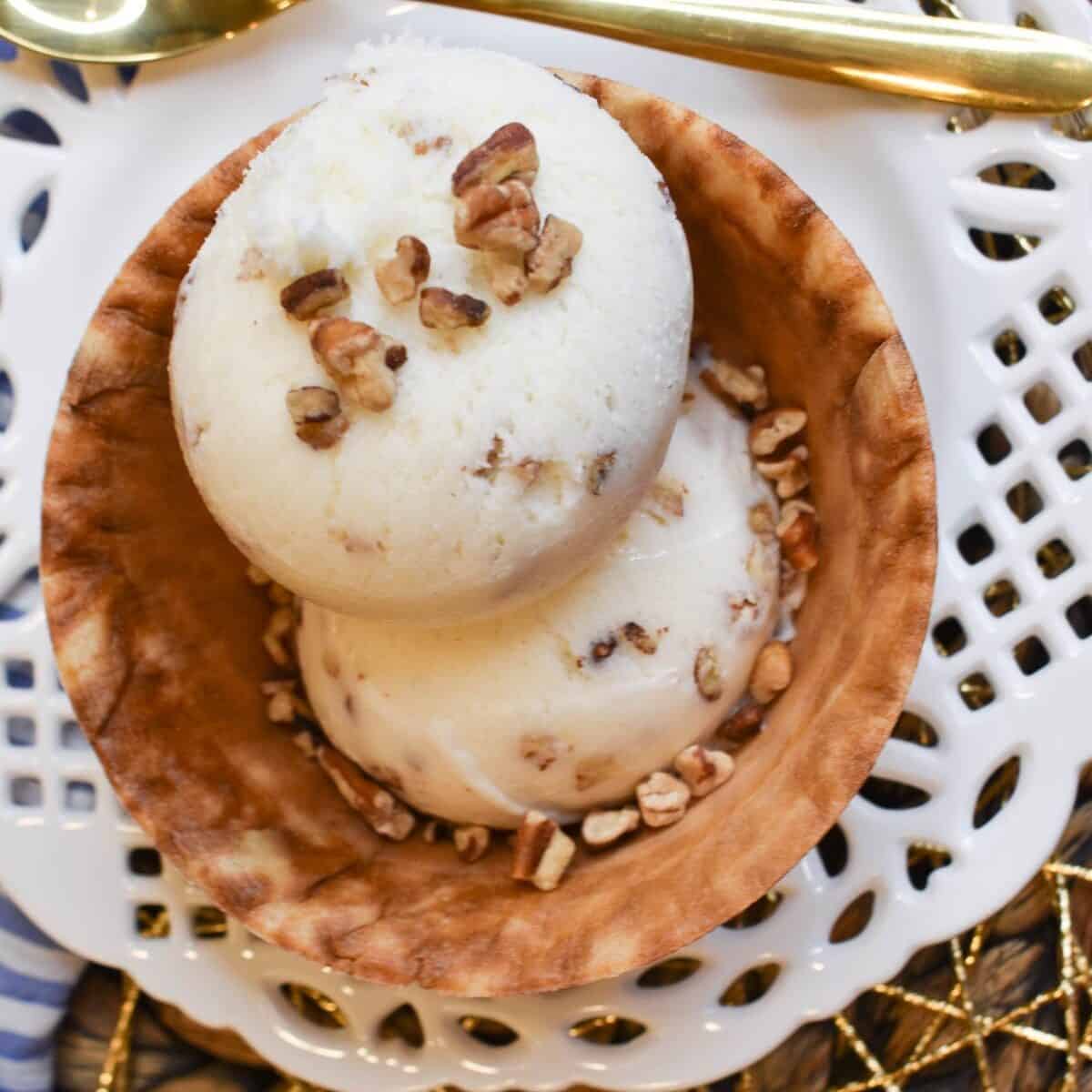 Ninja Creami Butter Pecan Ice Cream