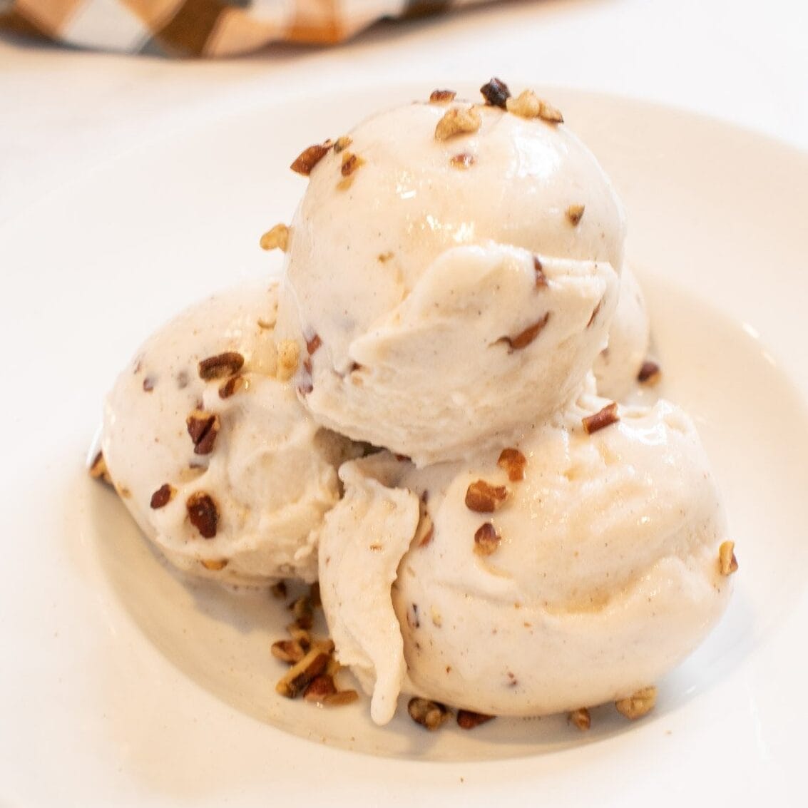 Ninja Creami Butter Pecan Protein Ice Cream