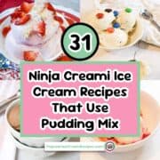 31 ninja creami ice cream recipes that use pudding mix